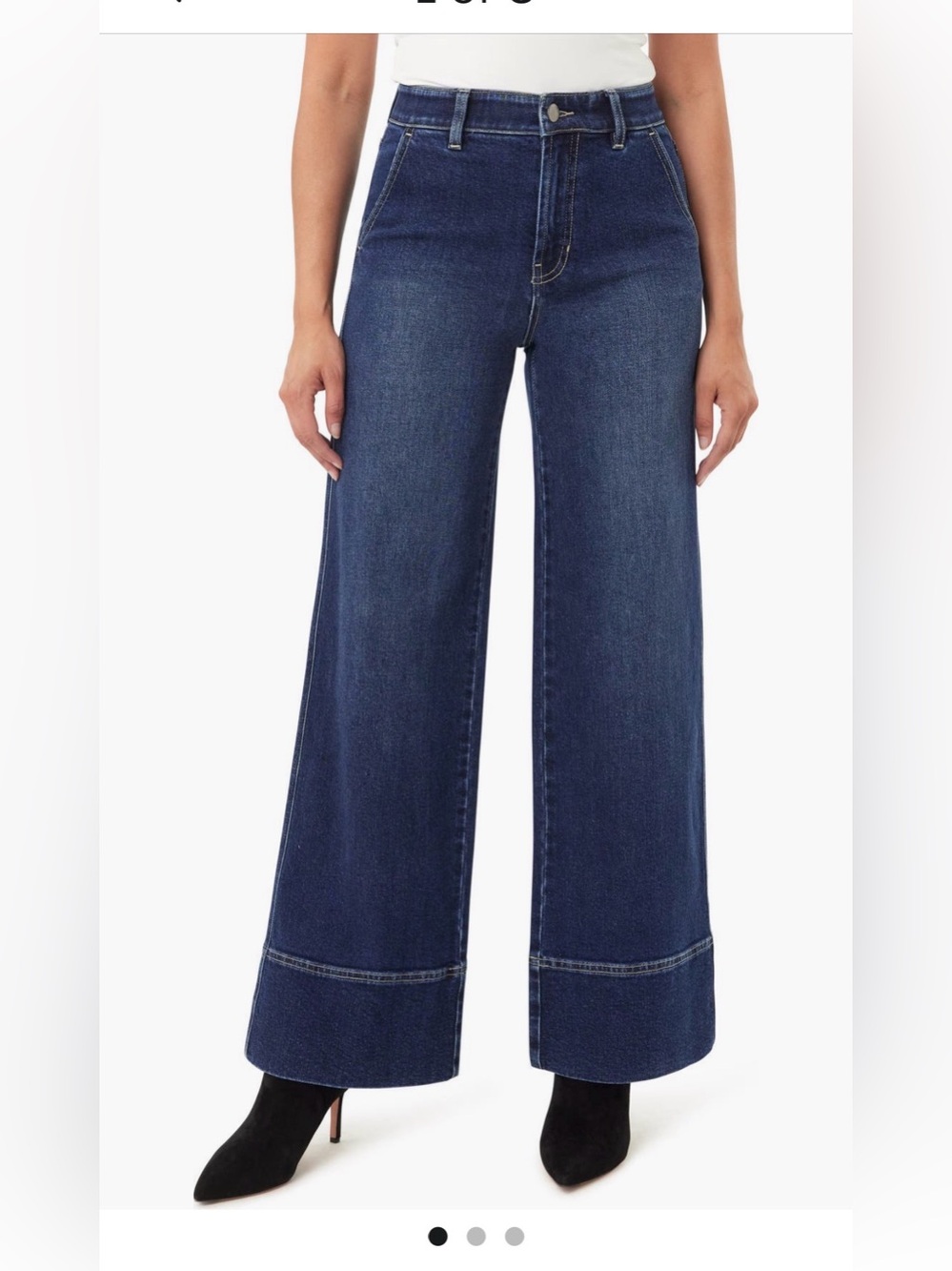 CURVE APPEAL
Night in London
31-Inch High Rise Wide Leg Trouser Jeans